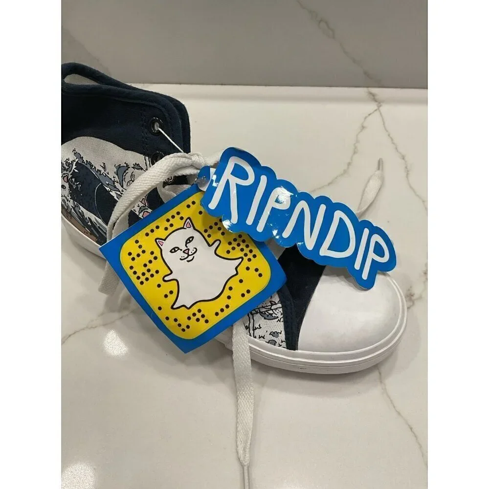 NWT RIPNDIP High Top Sneakers Cat Wave Size Women’s 6